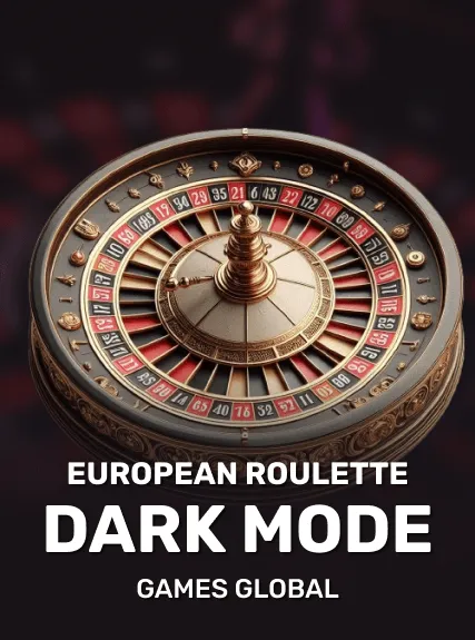 European Roulette - Dark mode